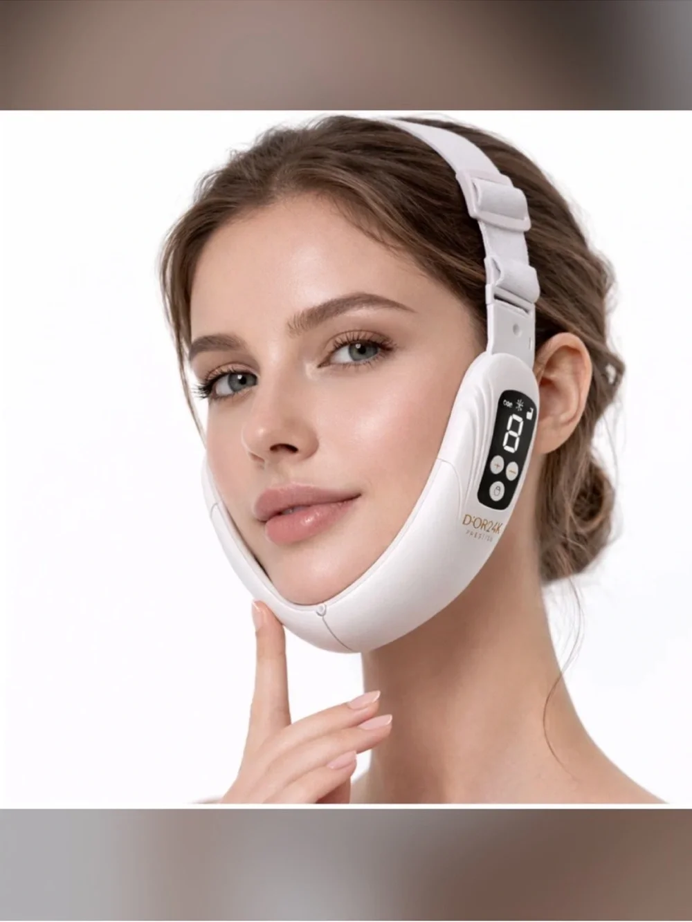 D'OR24K AuraV Lift Pro White Facial & Neck Contouring Device
